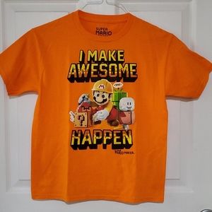 Super Mario Boys Tee Shirt